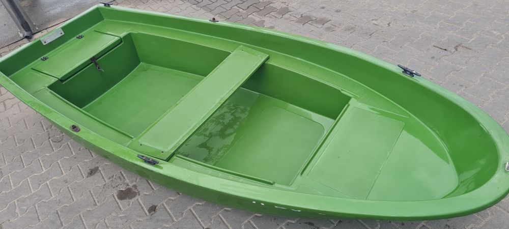 Łódka wędkarska Łódź wiosłowa dwupłaszczowa rekreacyjna