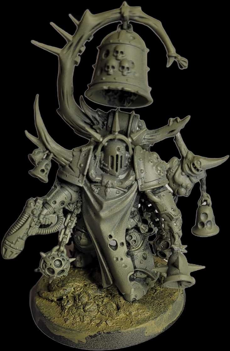 Death Guard Noxious Blightbringer  - Warhammer 40 k - w podkładzie