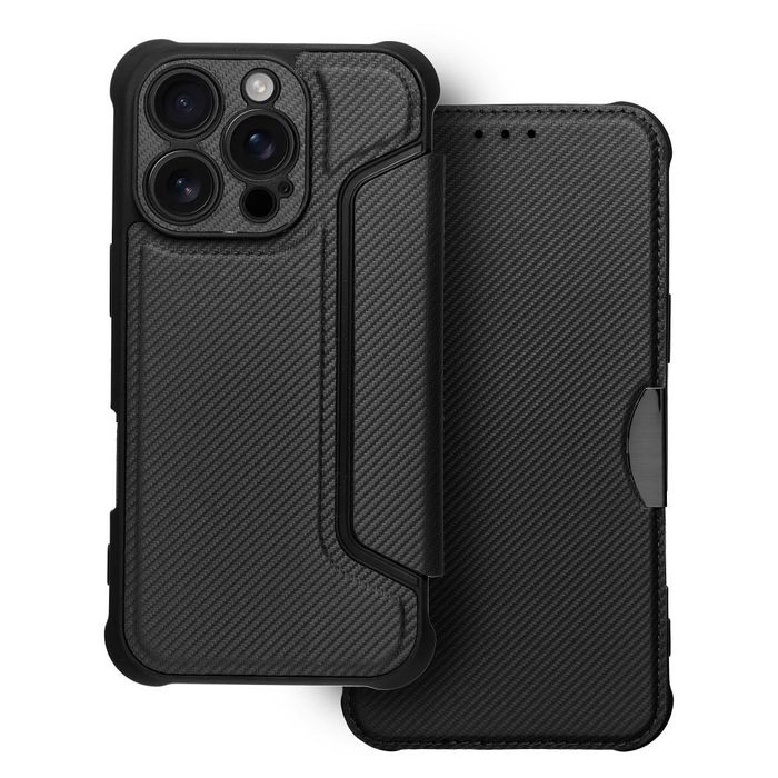 Etui Kabura Razor Book Do Iphone 16 Pro Czarny