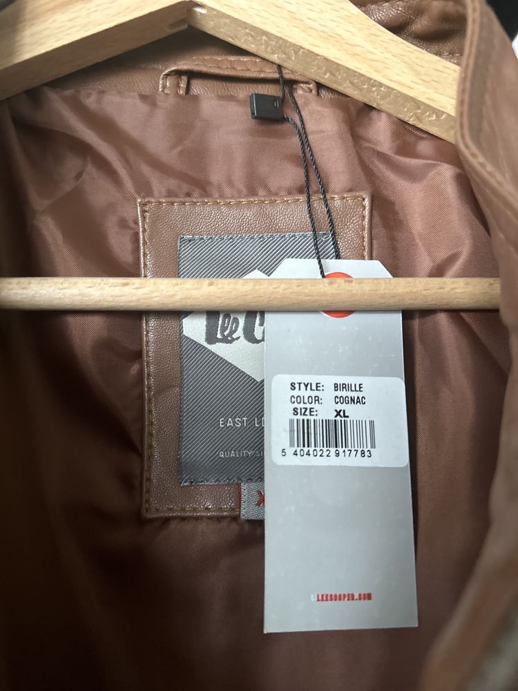 Nowa kurtka lee cooper birille xl skóra naturalna