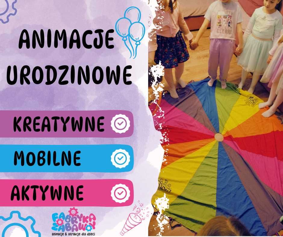 Animacje dla dzieci • Animator• Urodziny• Wesele• Atrakcje dla dzieci