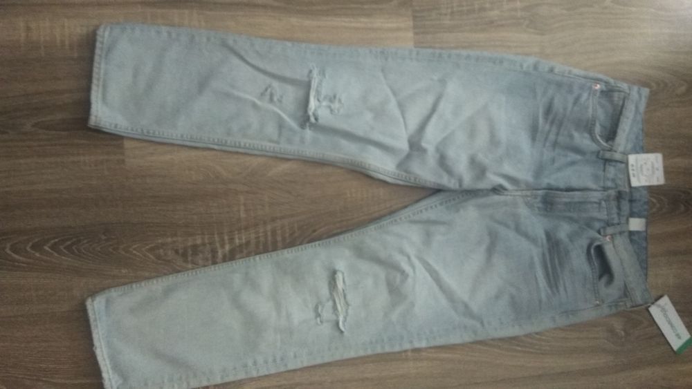 Джинси H&M жіночі, висока талія, бойфренди