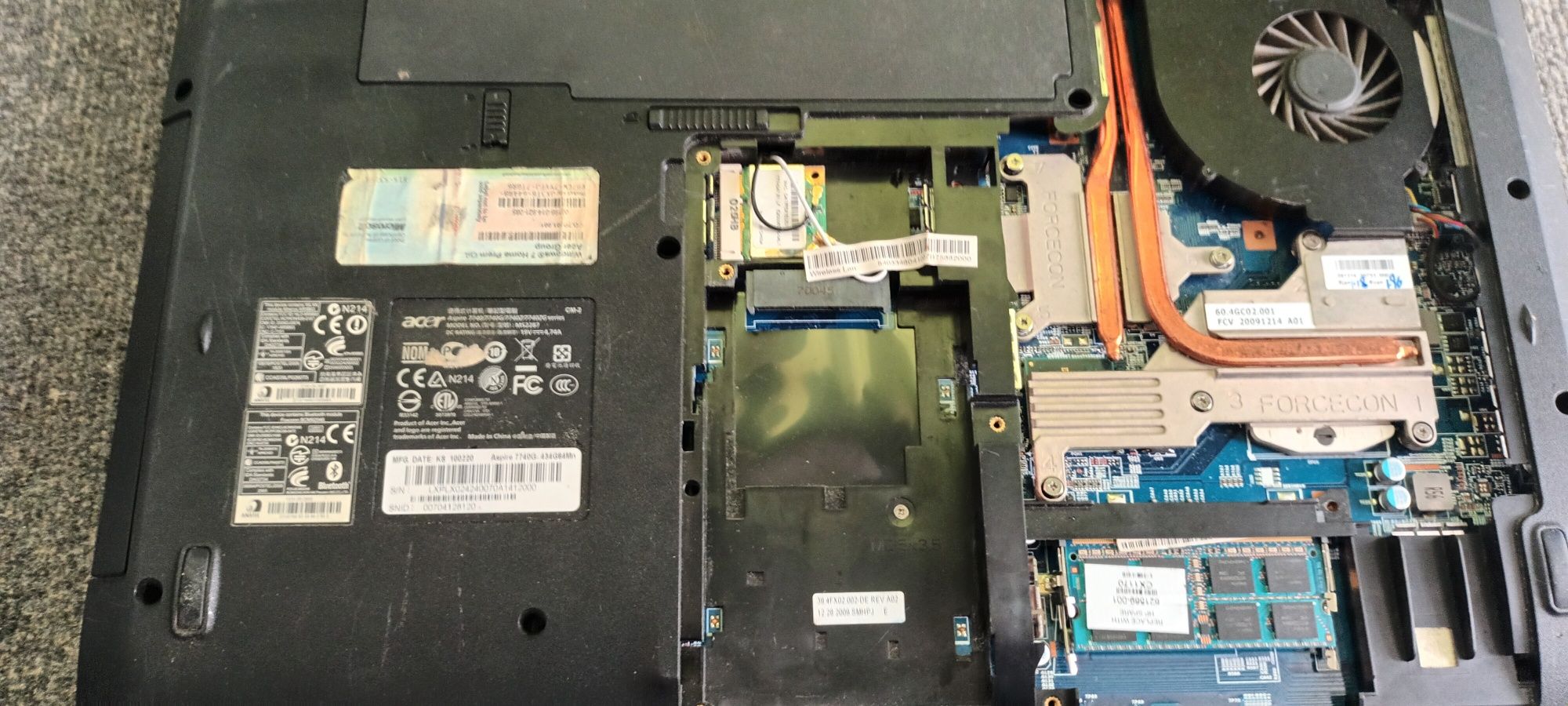 Laptop Acer Aspire 7740G