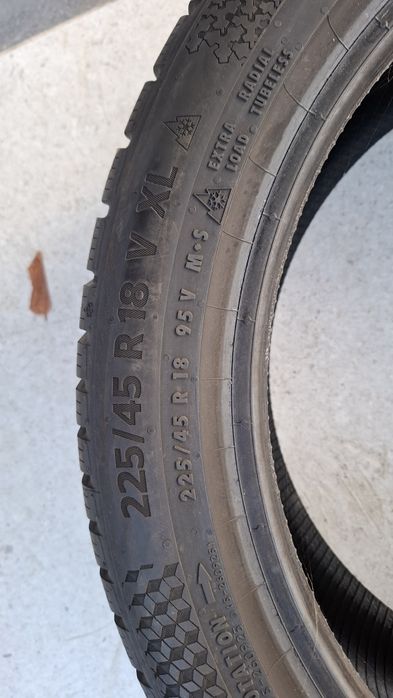 225/45R18 Continental 1szt   jak nowa