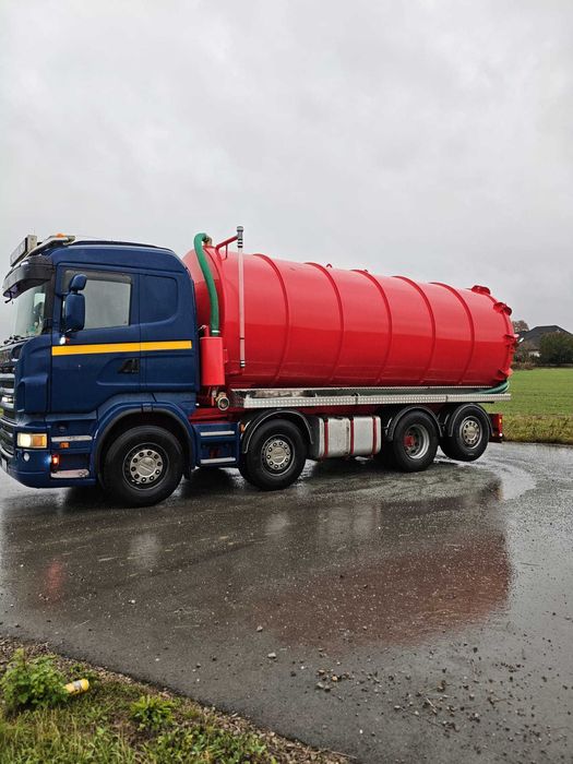 Scania r500v8 asenizacyjny, nowa zabudowa REZERWACJA DO 31,10