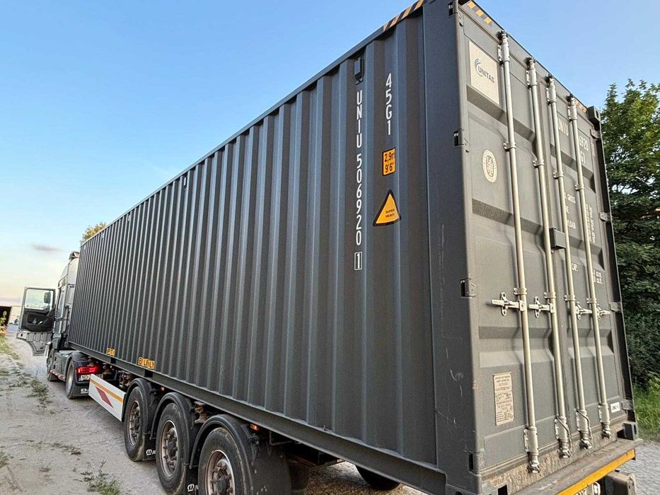 Kontener morski magazynowy 40HC, NOWY! ONE WAY 2025!