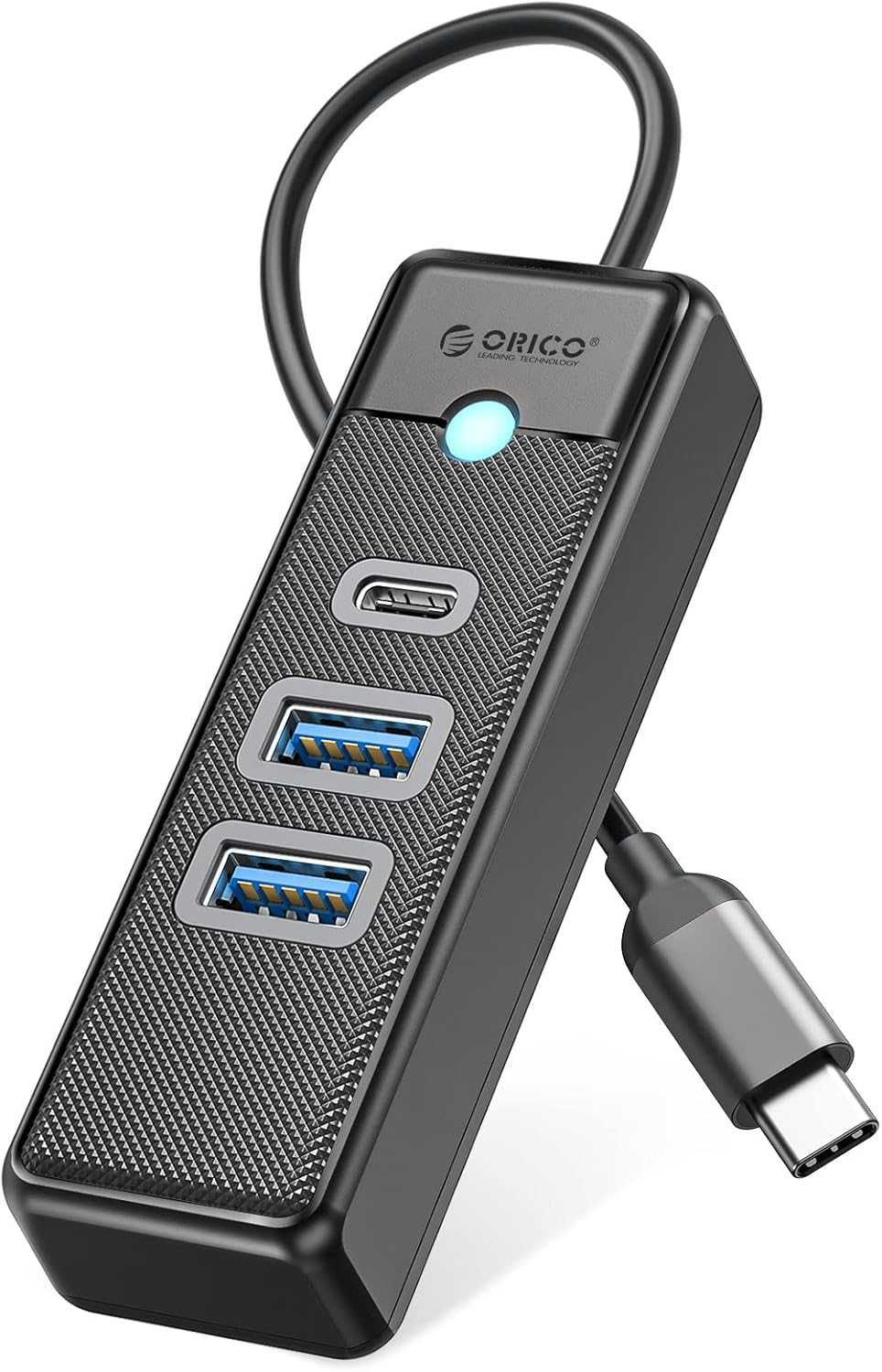 Rozdzielacz-3 porty,2 USB A i 1 typ C do laptopa,telefonu ORICO