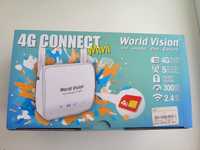 4G LTE (Cat.4) WI-FI-маршрутизатор World Vision 4G CONNECT MINI