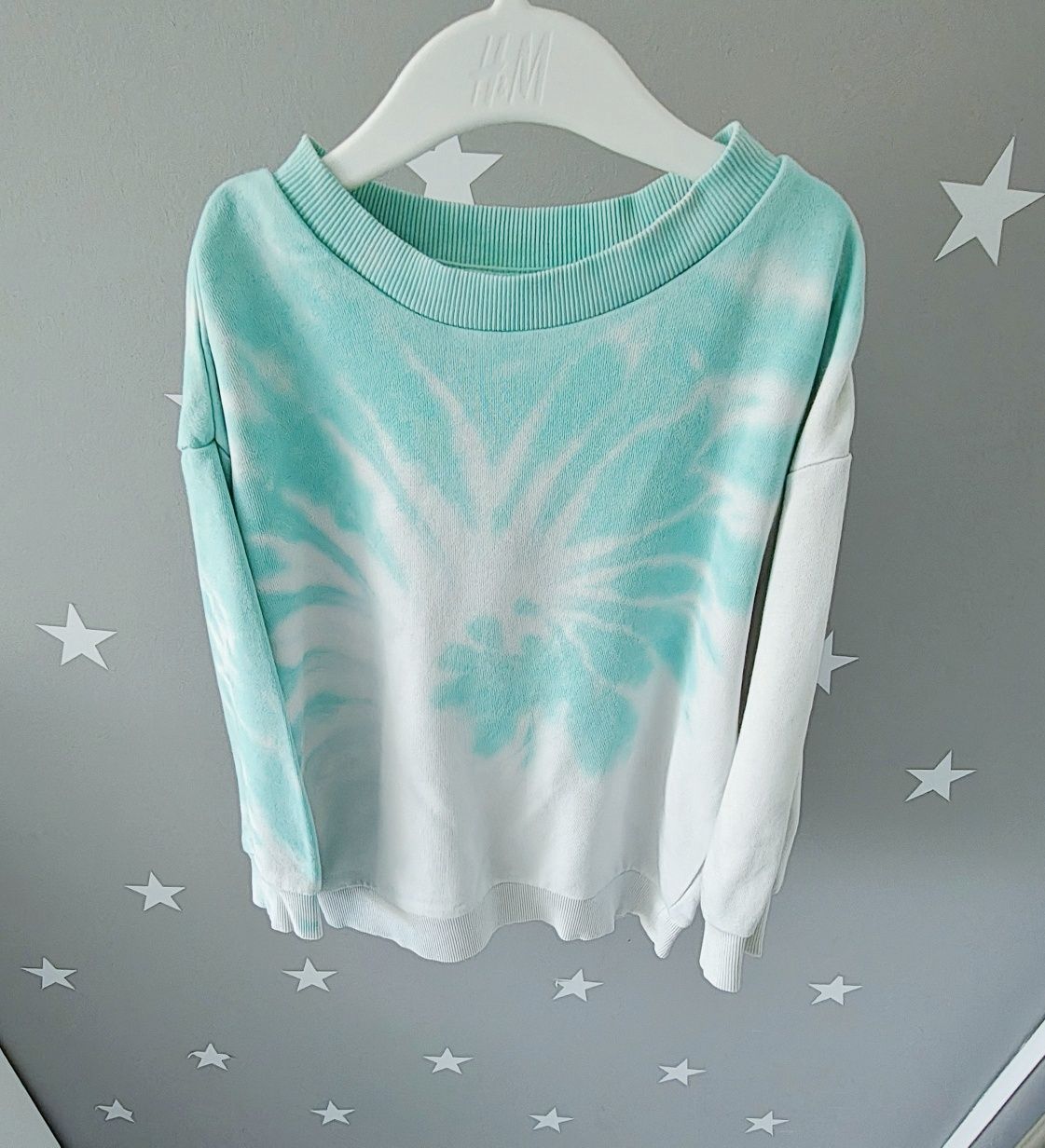 Bluza tie dye firmy H&M rozmiar 116