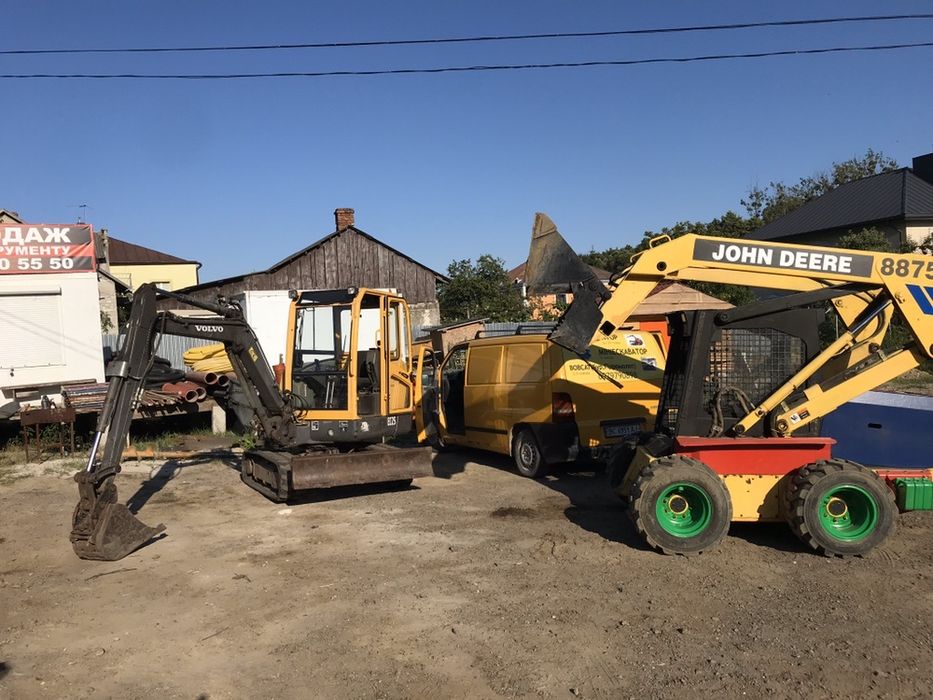 кран маніпулятор ПДВ бобкат мініекскаватор ямобур Гідромолот