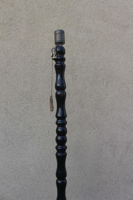 stara lampa podłogowa prl