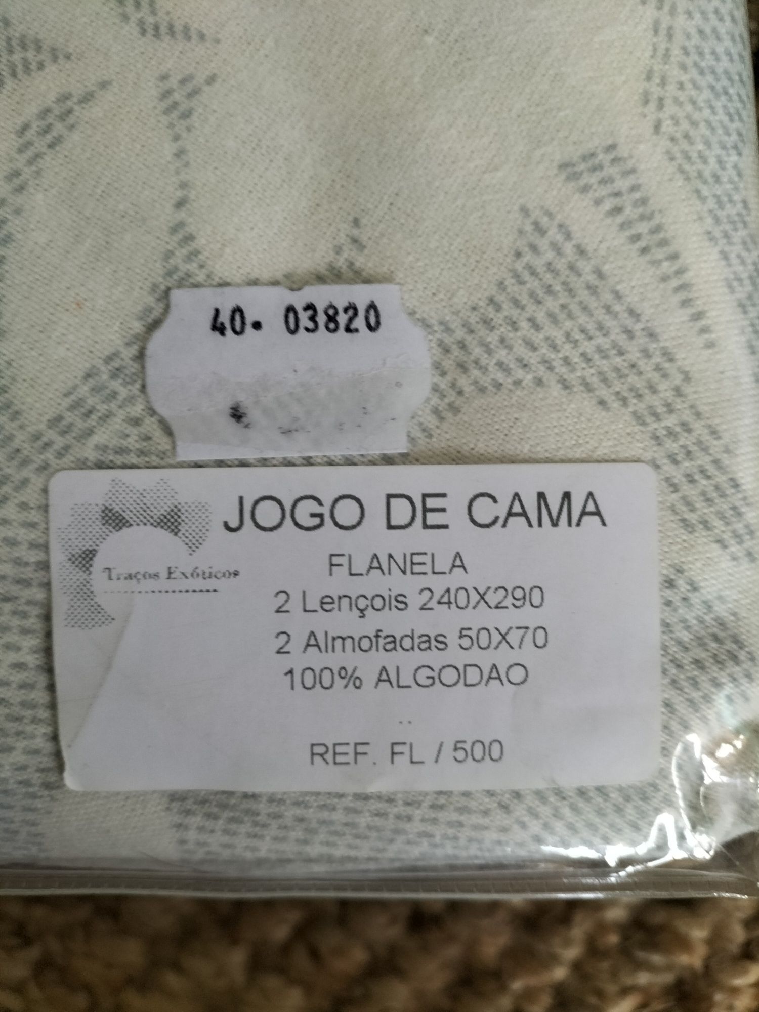 Jogo de cama flanela Novo 240x290