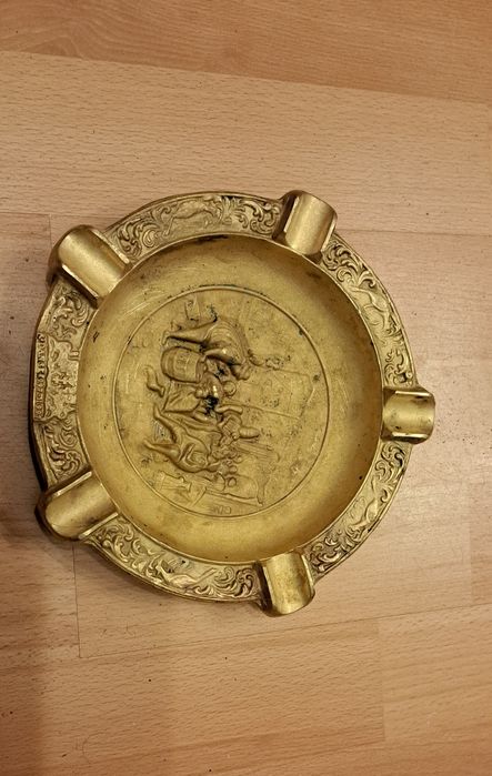 Mosiężna popielniczka GDANSK