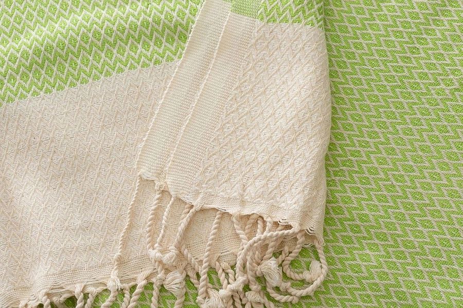 Ręcznik 100x180 Plażowy Kąpielowy Peri Hamam Elmas Miękki Boho