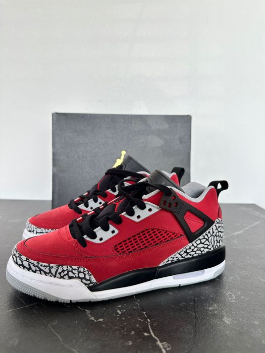 Air Jordan Spizike Low „Gym Red / Black / Wolf Grey” | rozmiar 38 EU