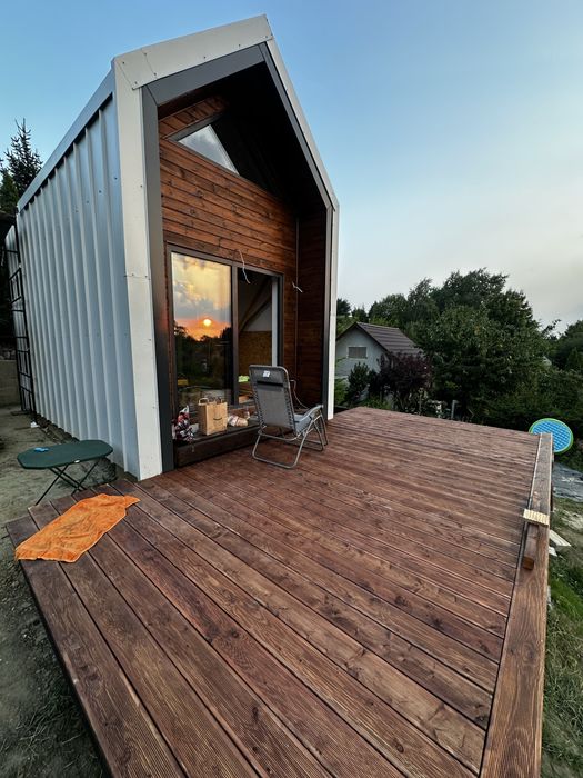 Sprzedam dzialke ROD z nowym domkiem