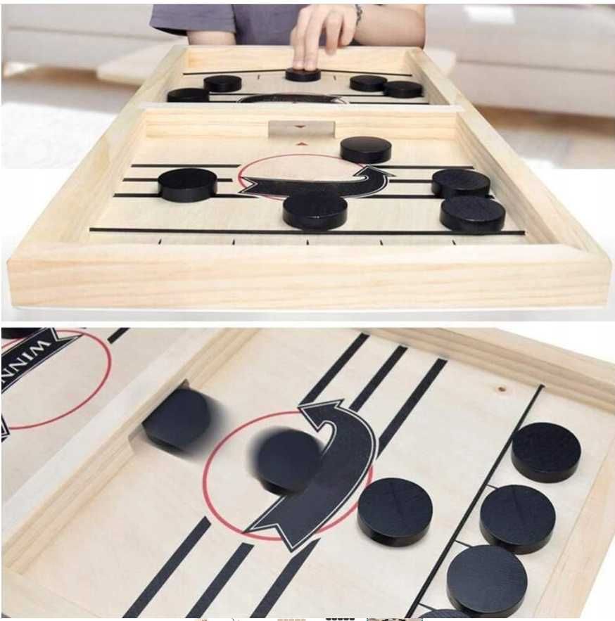 Gra zręcznościowa hokej stołowy piłkarzyki foosball 2w1