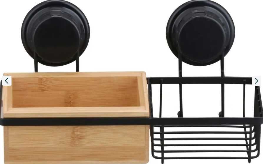 Zestaw łazienkowy Welltime, bambusowy, 3szt