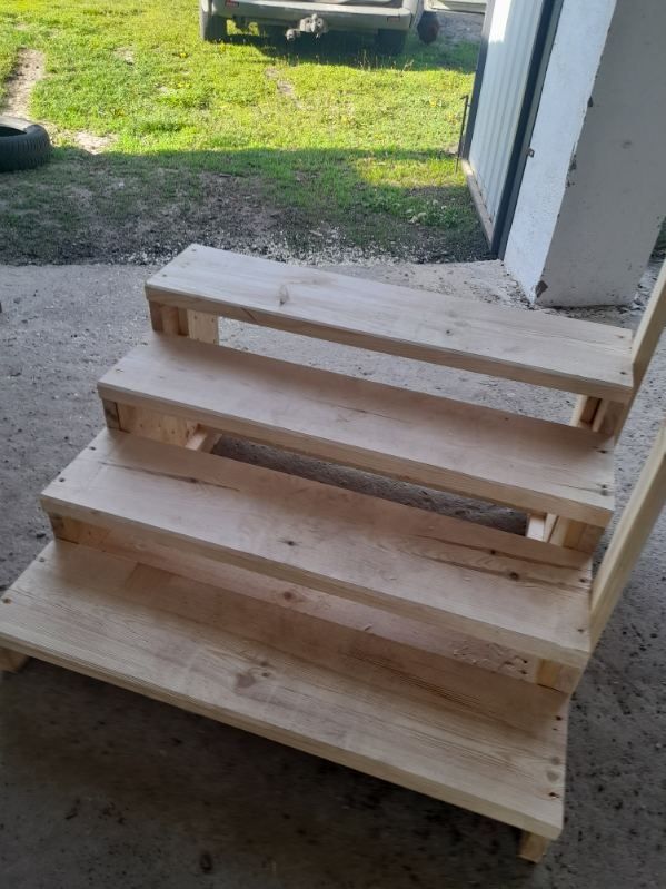 Schody do domku holenderskiego
