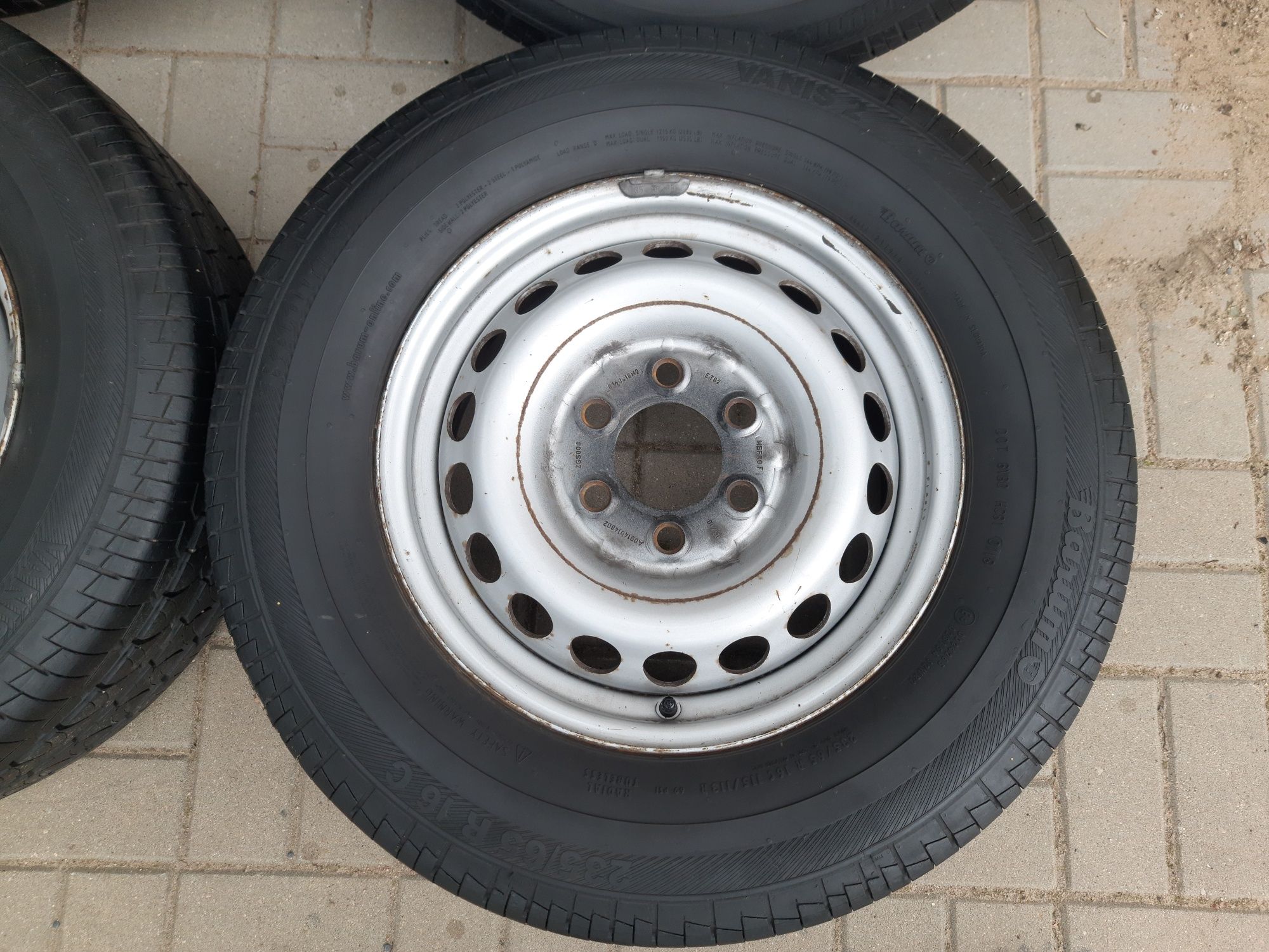 Koła Letnie Crafter Sprinter 235/65r16c