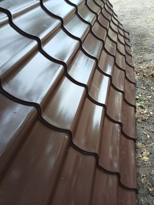 Лист металочерепица 1шт.,новый 3,60×1,20