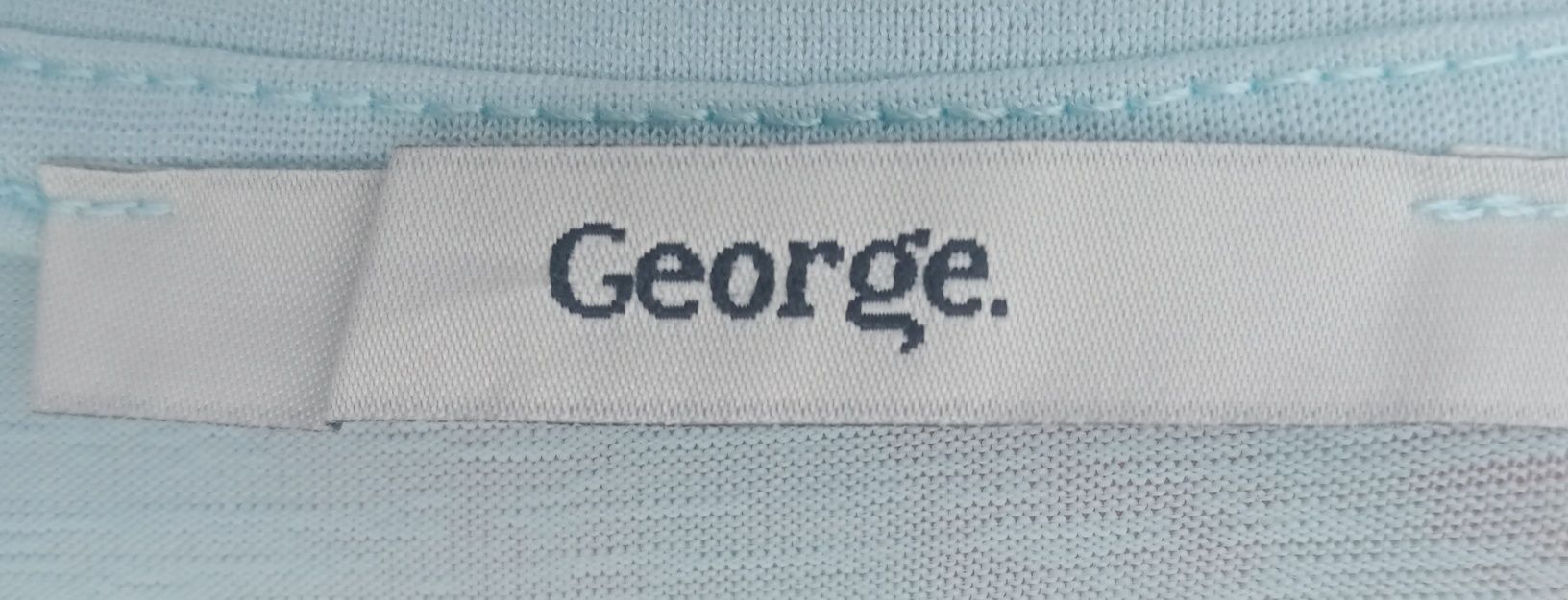Damska bluzka z krótkim rękawem, kolor miętowy, rozmiar 40, George