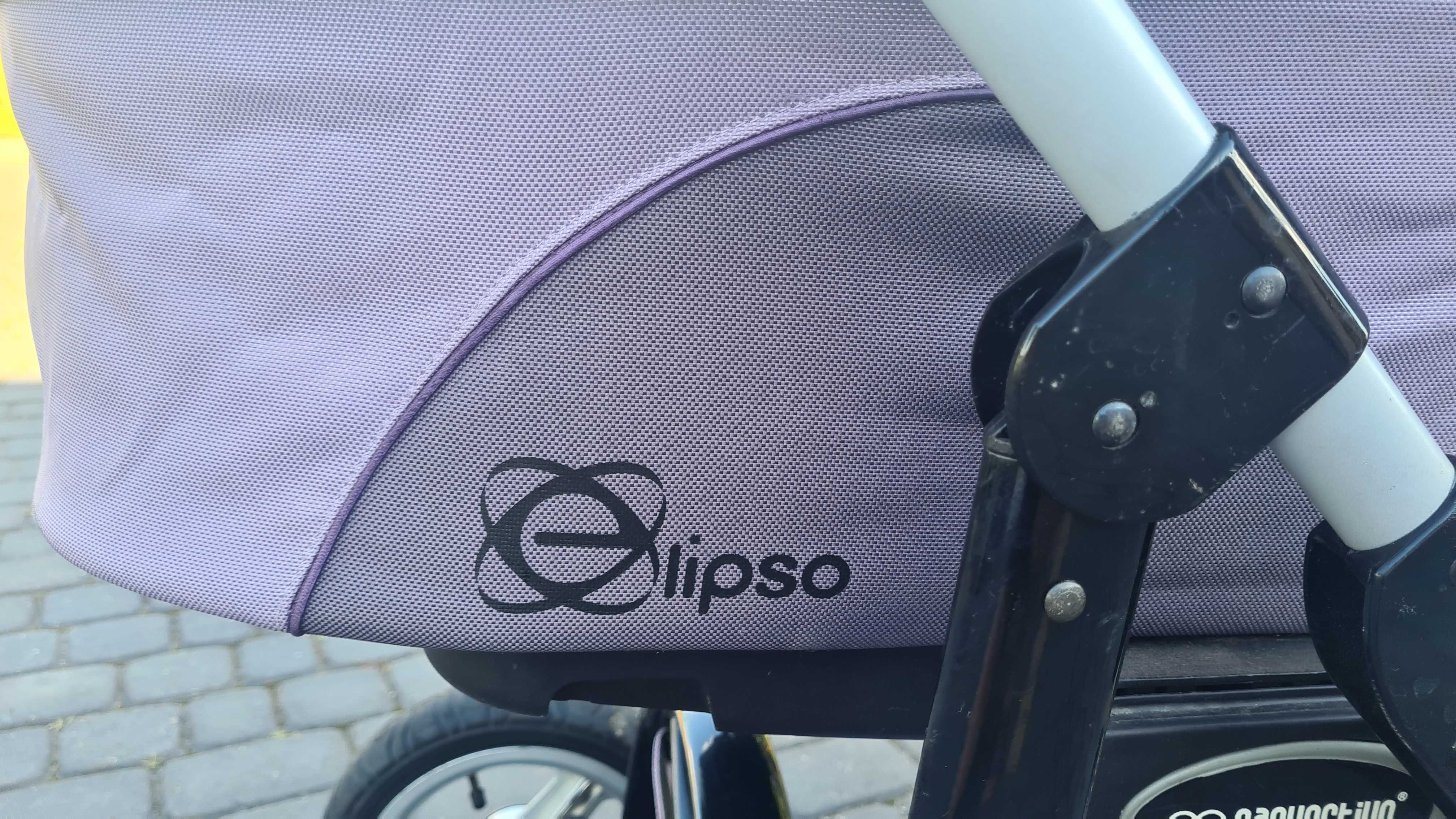 Wózek dziecięcy BabyActive Elipso Fioletowy