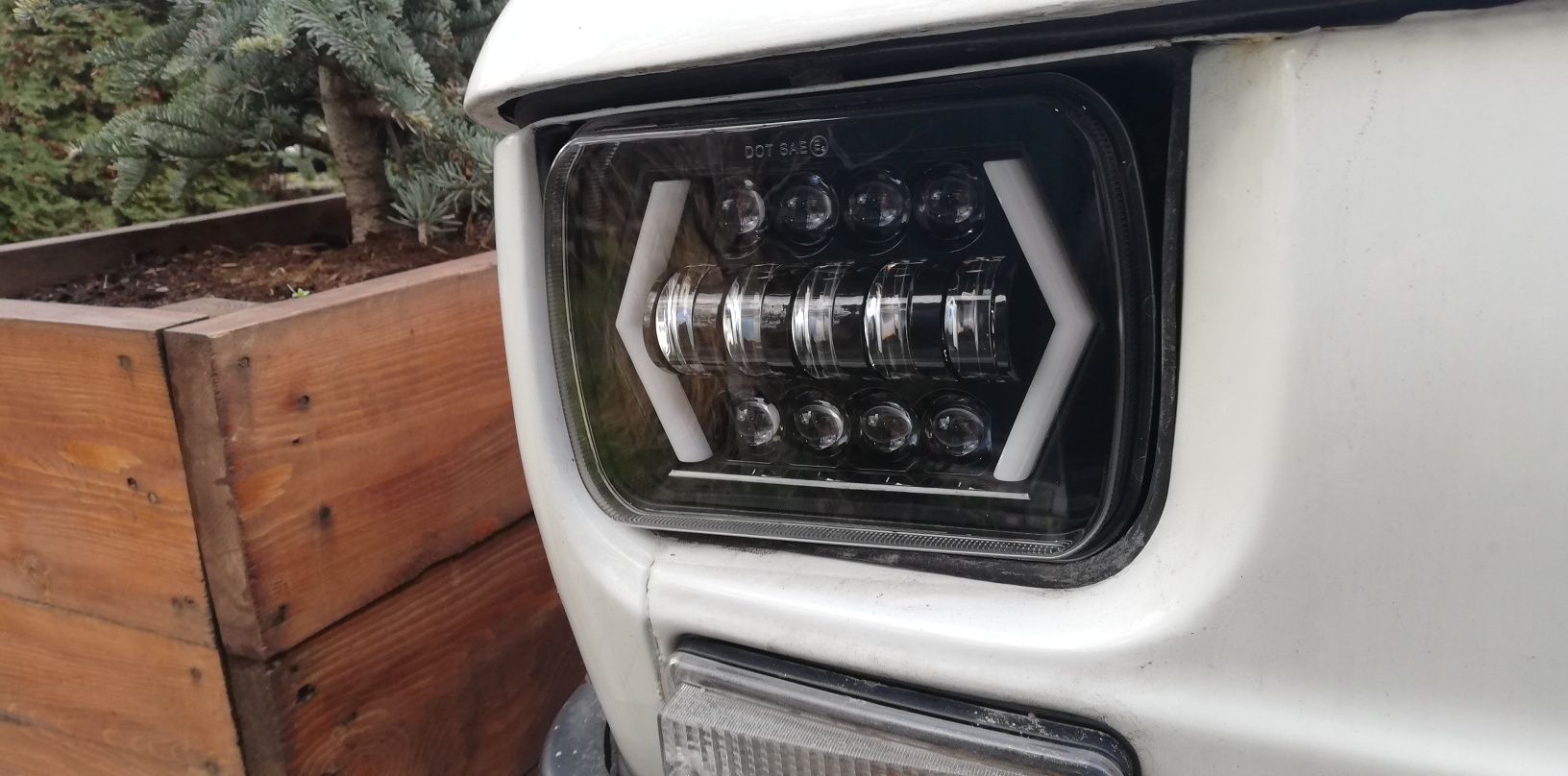 Fiat 126p lampy przednie LED nowe tylko u mnie super design