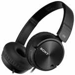 słuchawki nauszne sony mdr-zx110ap czarny 12-22khz przewodowe jakość