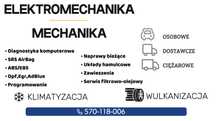 Elektromechanika mechanika naprawy główne i bieżące klimatyzacja