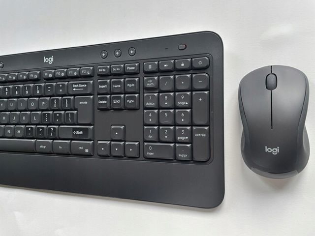 klawiatura+mysz logitech advanced mk540 membranowa qwerty opis