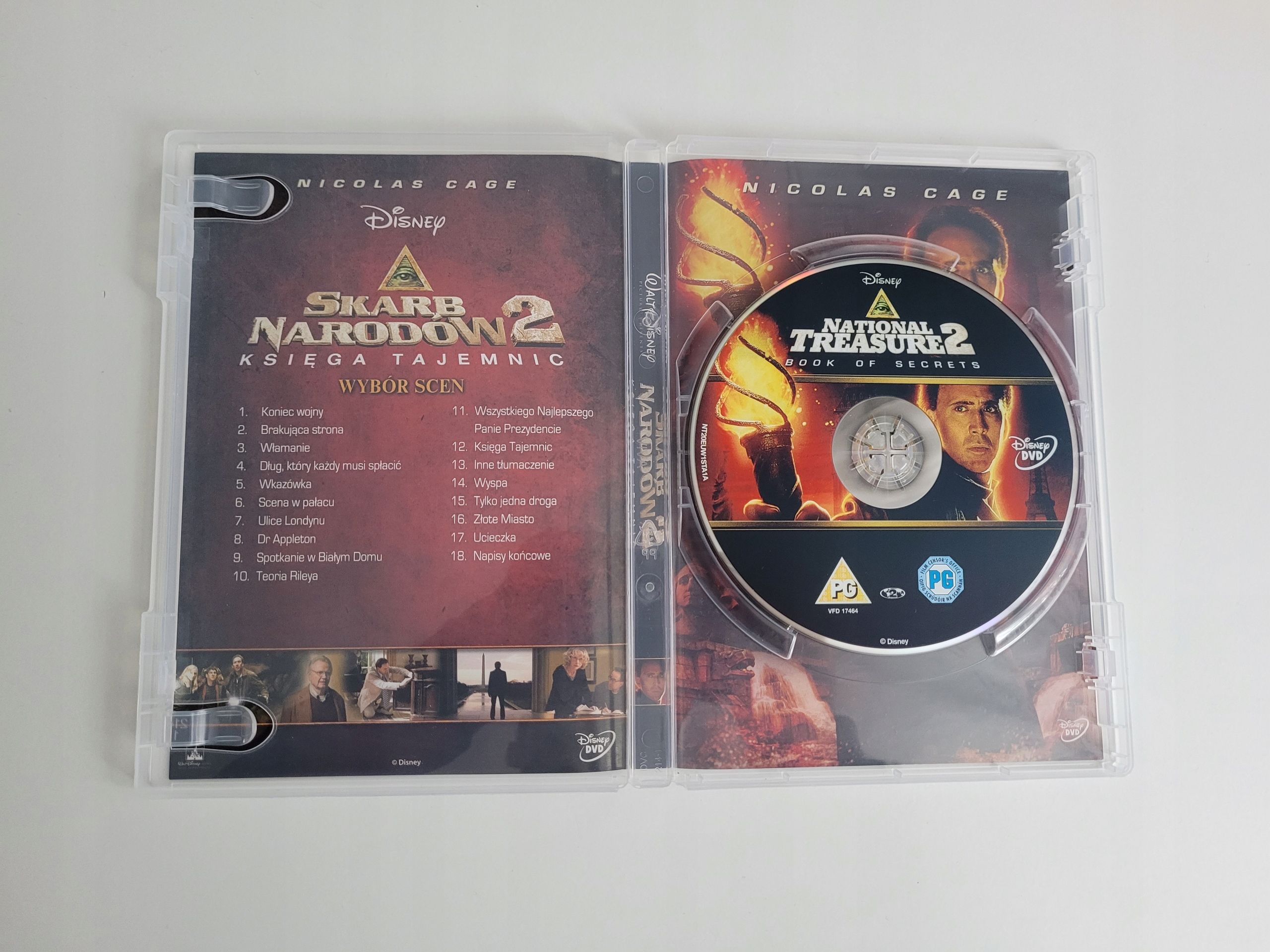 Filmy Dvd Zestaw Skarb Narodów 1-2 Komplet