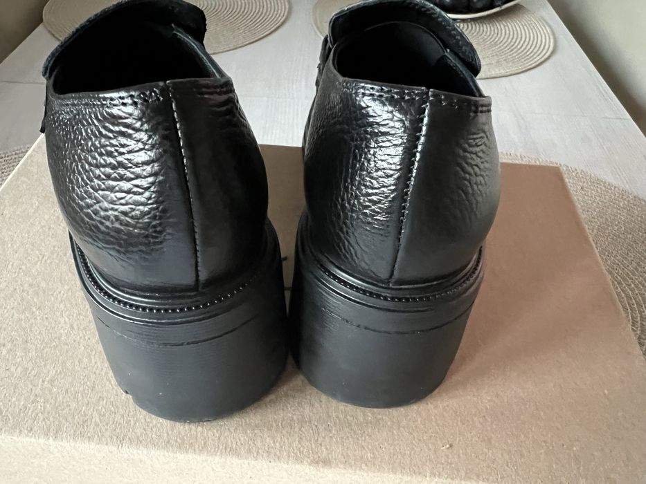 Ryłko czarne mokasyny