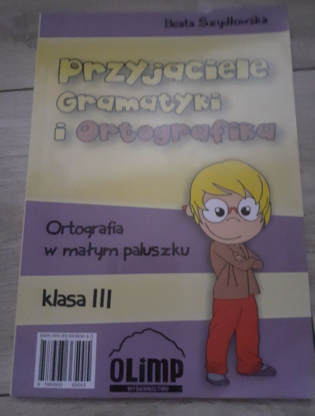 Komplet książek 2 sztuki do nauki matematyki, gramatyki  z ortografią