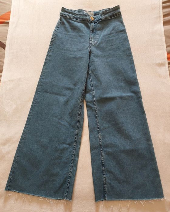 Calça de Ganga Culotte, T36