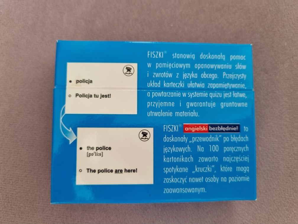 Fiszki angielski bezbłędnie