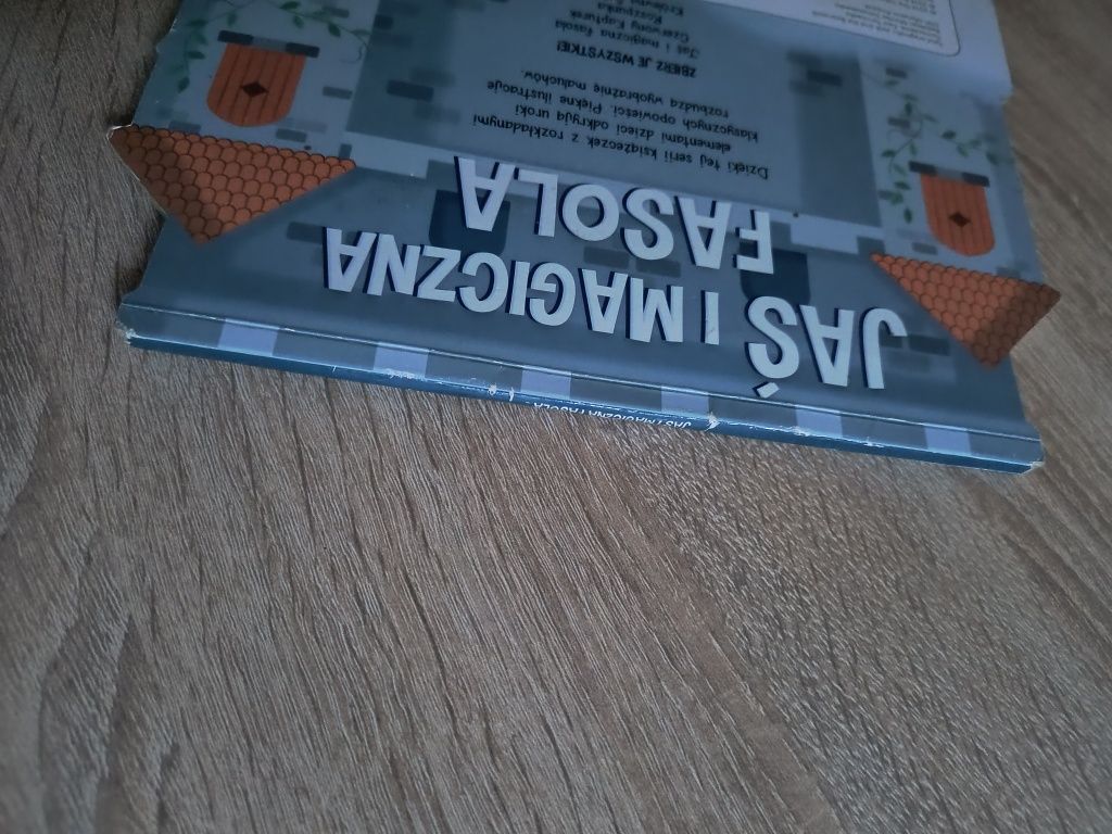 Jaś i magiczna fasola książka z rozkładanymi elementami
