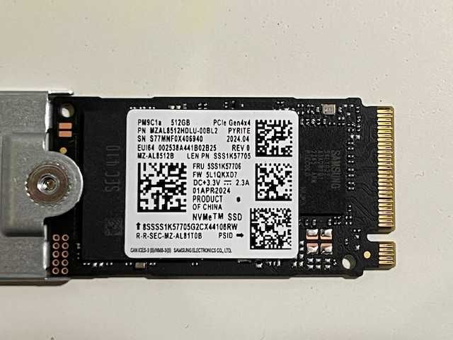 Dysk SSD Samsung NVMe M.2 PCIe Gen4x4 nowy