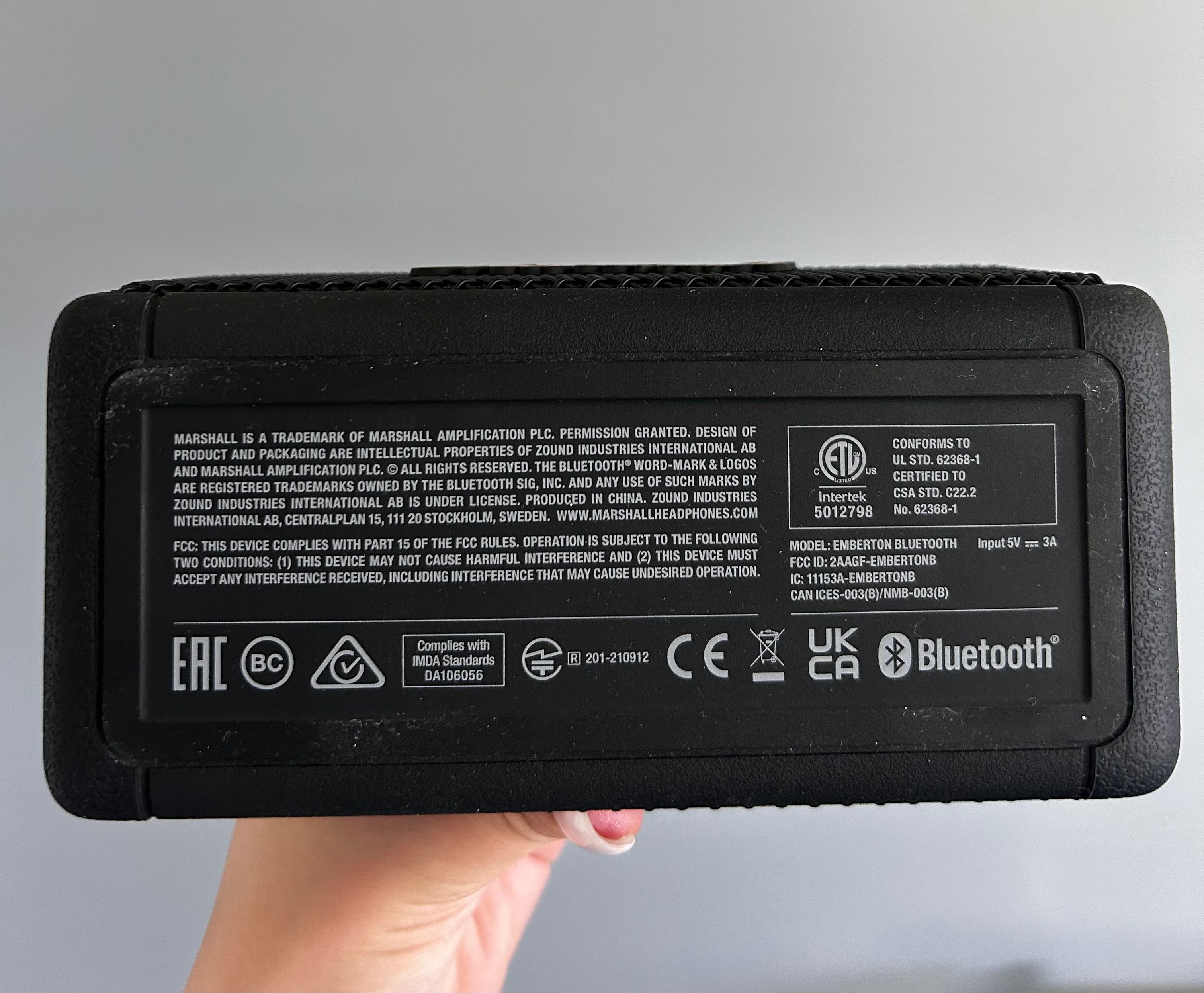 Głośnik Marshall Emberton Bluetooth