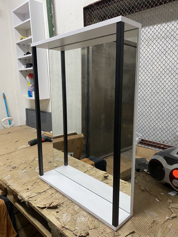 Lustro łazienkowe w metalowej ramie 60x80cm NOWE POLECAM