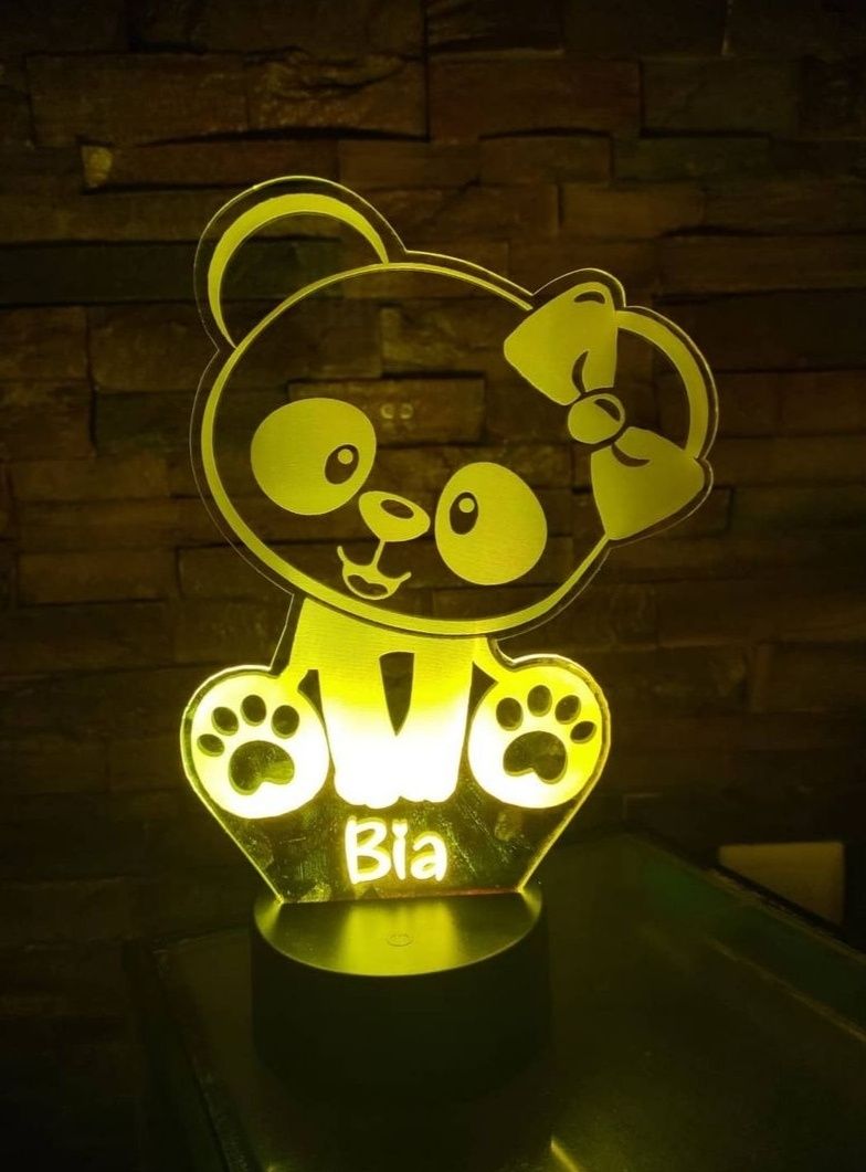 Candeeiro Led Personalizado