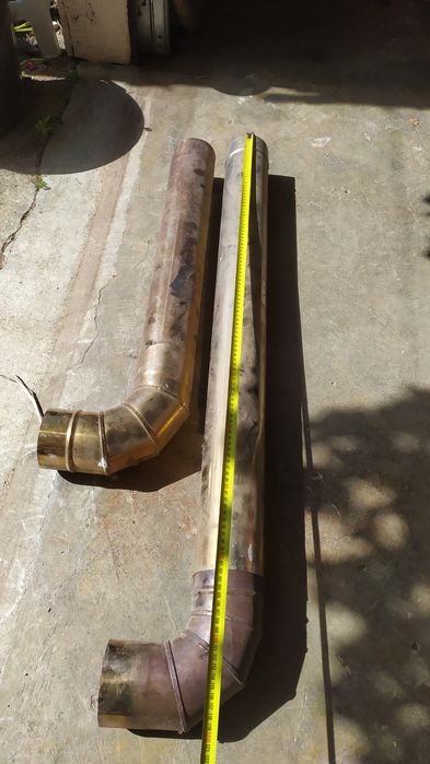 Tubo chaminé salamandra 100mm