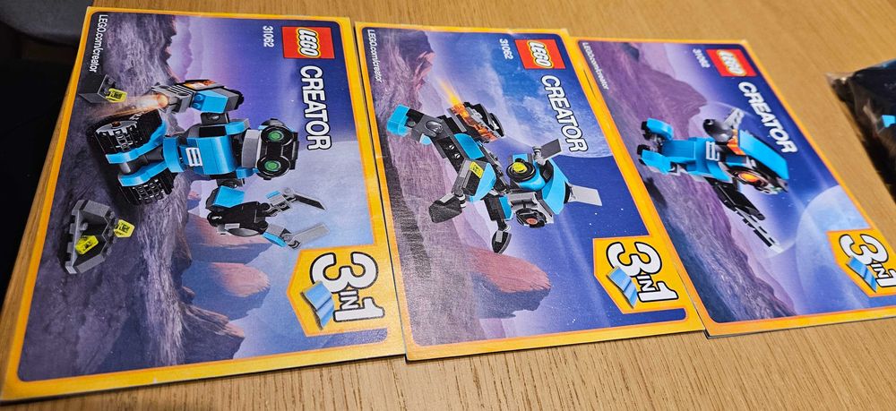 Lego 31062 Creator 3 w 1 Robot Odkrywca