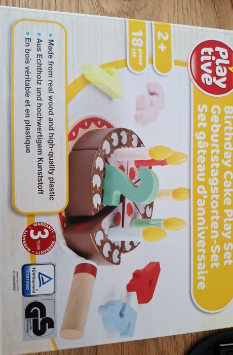 drewniany tort playtive