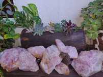 Quartzo rosa (cristal em bruto)
