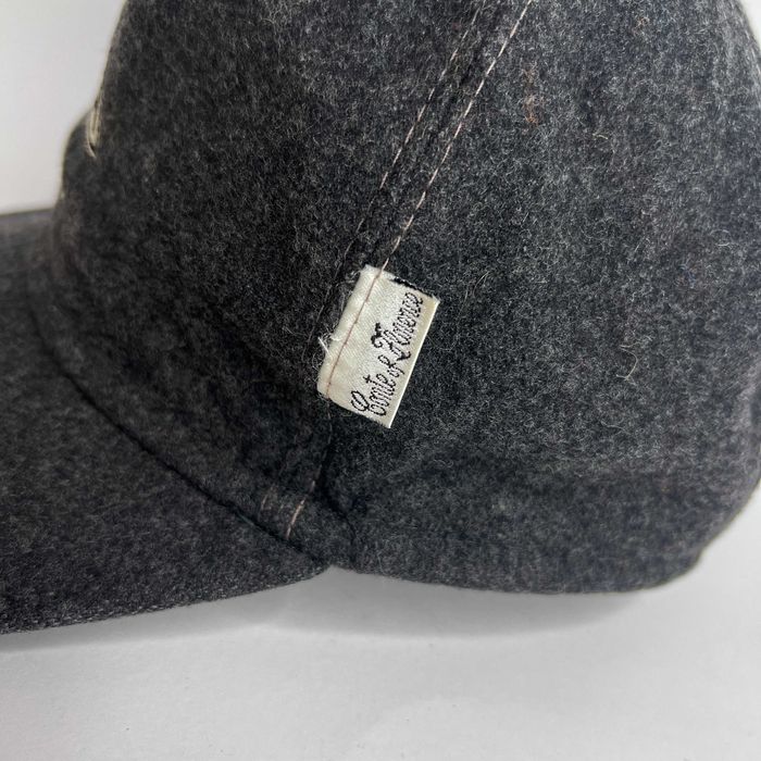 Вінтажна кепка Conte of Florence вовняна з вухами шапка Made in Italy