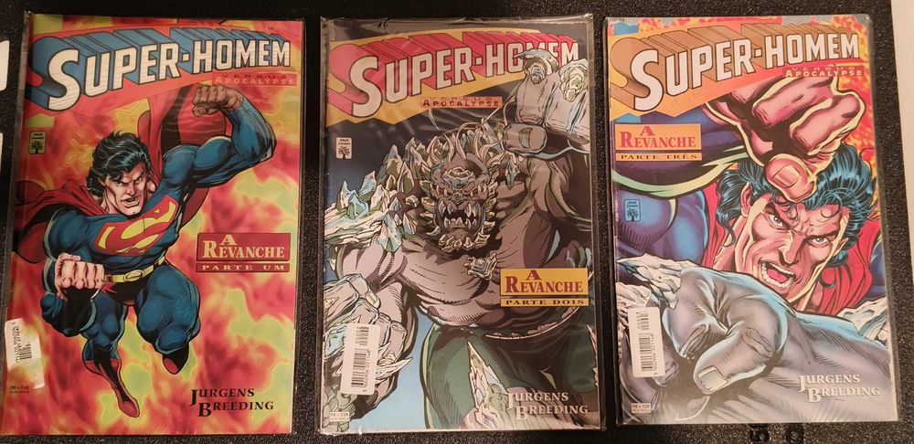 Coleção Super-Homem Vs Apocalypse BR Capa Metálica