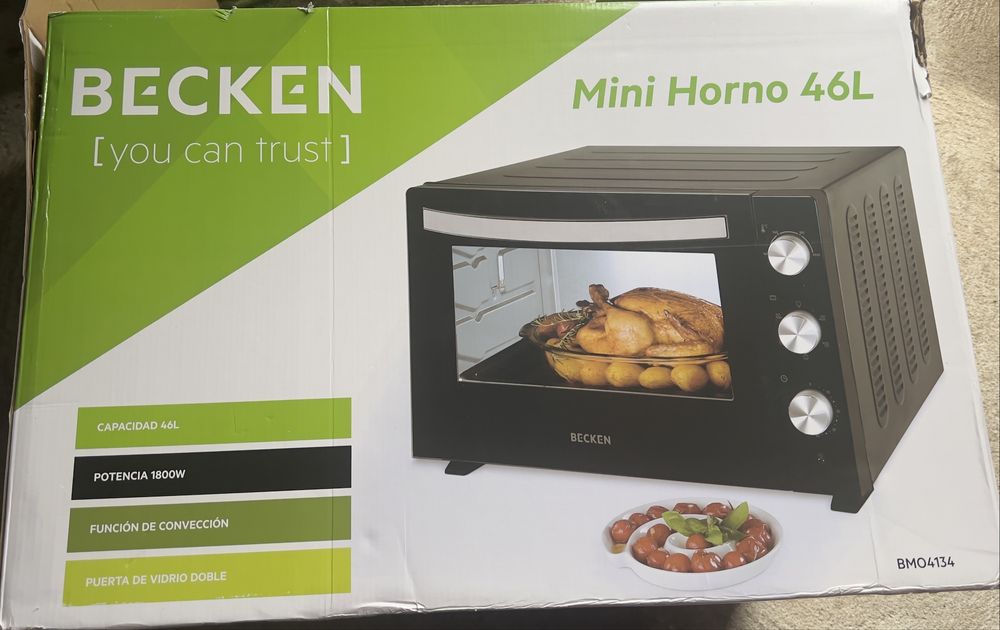 Mini-forno BECKEN BMO4134 (Capacidade: 46 L - 1800 W