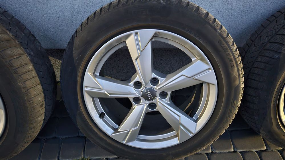 Koła audi a4 b9 a6 c7 c8 18 cali opony zimowe pirelli sotozzero XL