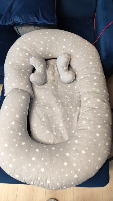 Poduszka ciazowa typu C kokon niemowlęcy